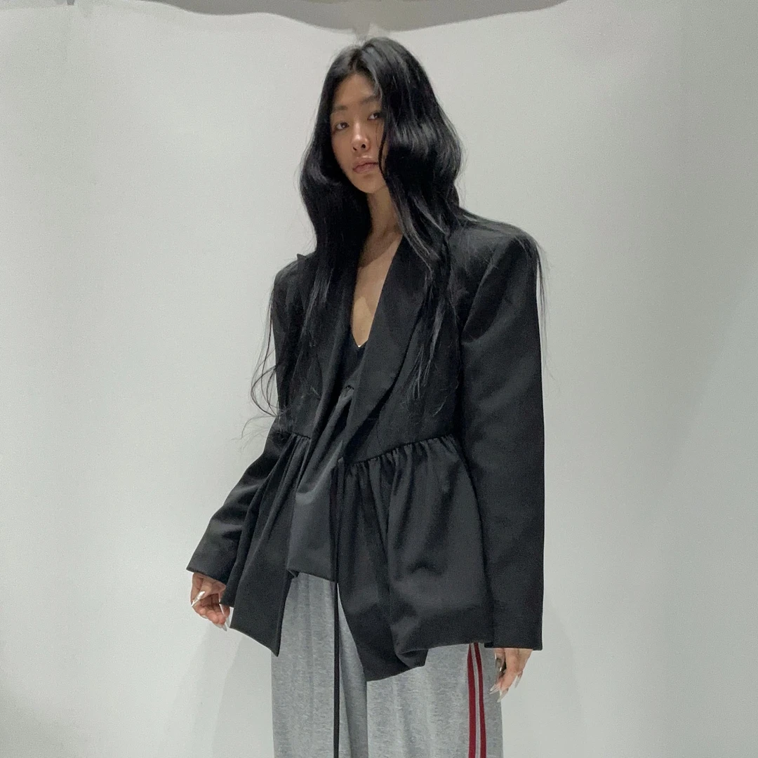 VIVISPLENDID19830#（定制款NO退NO换）减龄MIU系蓬松裙摆小外套