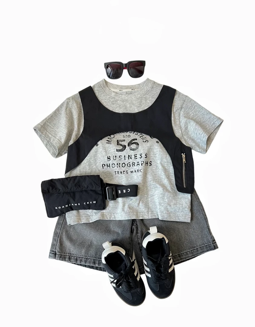 夏季潮款儿童休闲童装