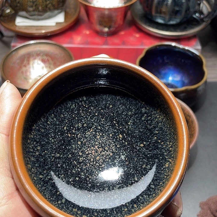 茶盏建盏主人杯茶壶盖碗品茗杯