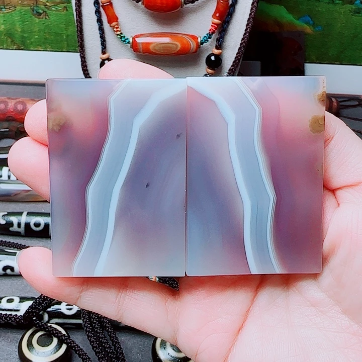 玛瑙/玉髓合金珠宝半成品