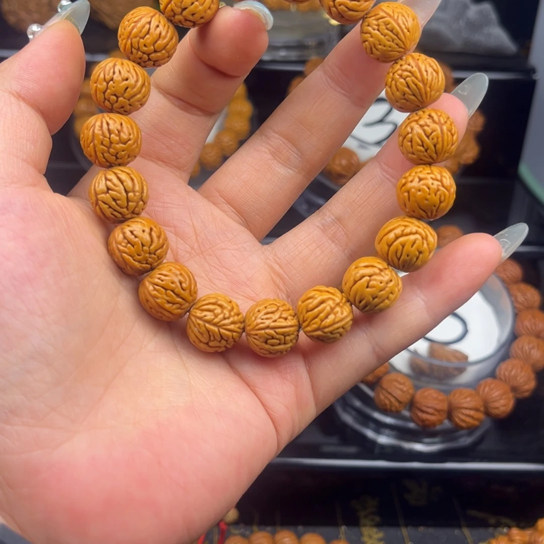 文玩核桃手串桃核单圈
