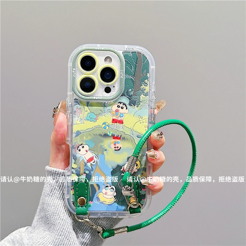 羽纱奶油壳适用苹果17/iPhone/华为荣耀/OPPO/VIVO/小米/手机壳潮