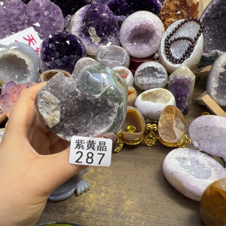 未镶嵌大型摆件（非配饰）紫晶287