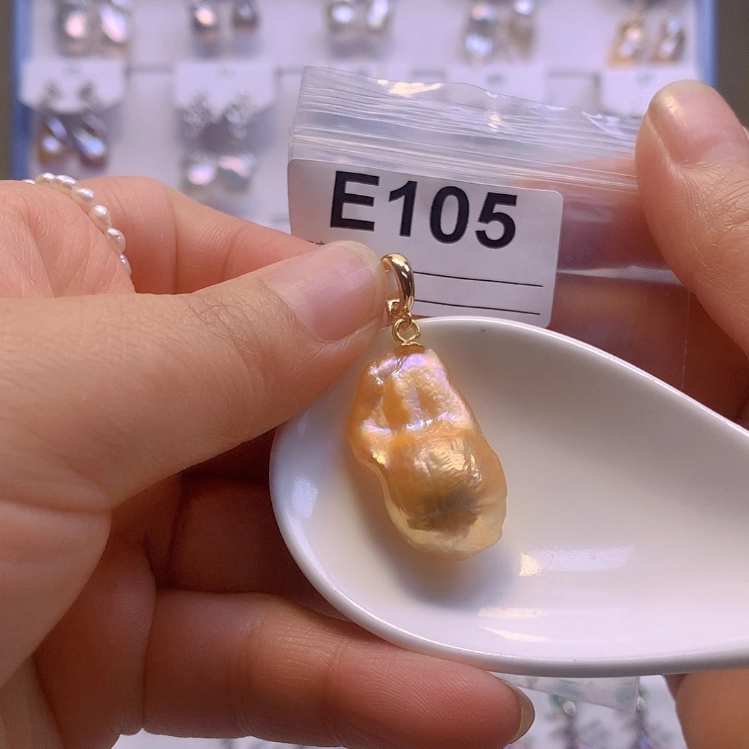 淡水珍珠颈饰银S925镶嵌