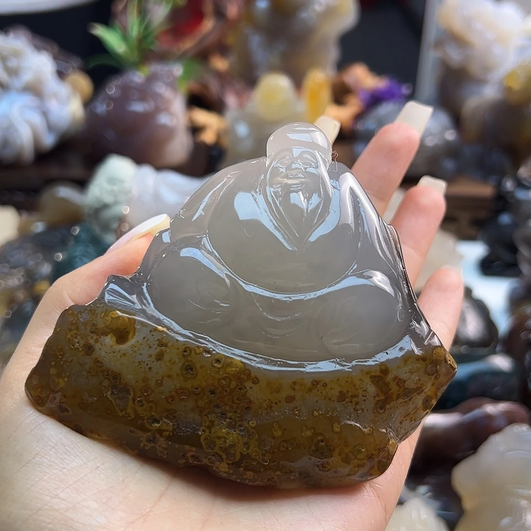 玛瑙/玉髓未镶嵌颈饰