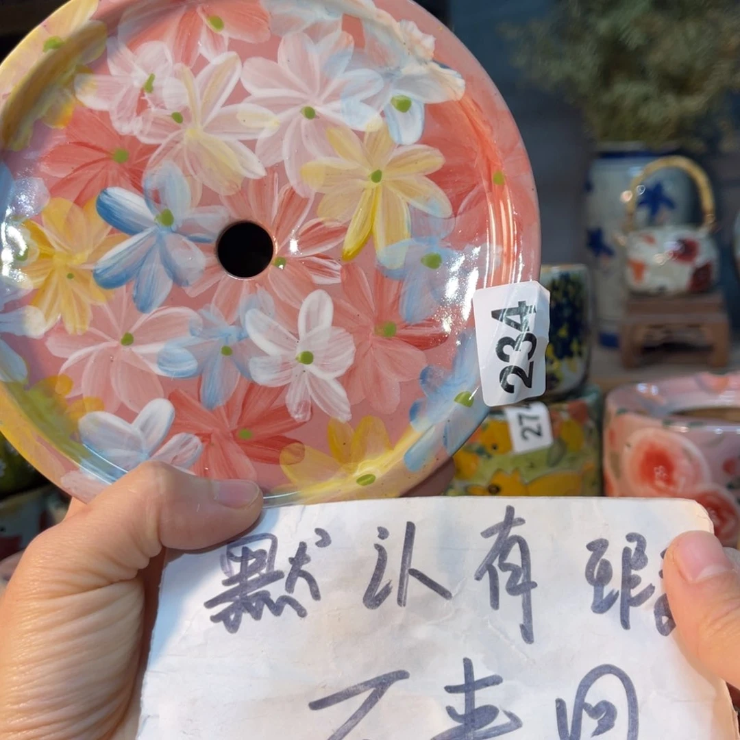 杯小****2素浅陶瓷手工手绘