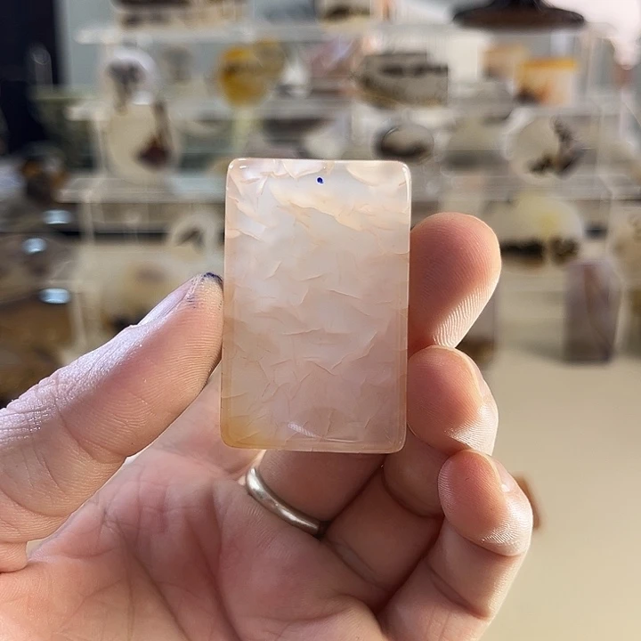 玛瑙/玉髓吊坠(不含链)未镶嵌叶*曦