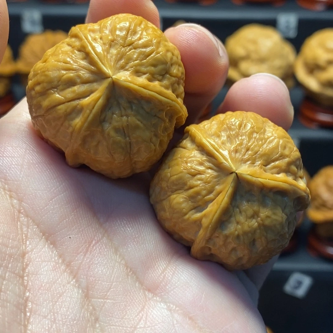 文玩核桃把件34球奔