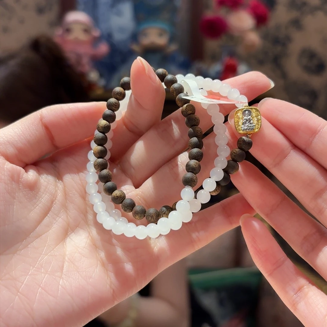 和田玉手串未镶嵌