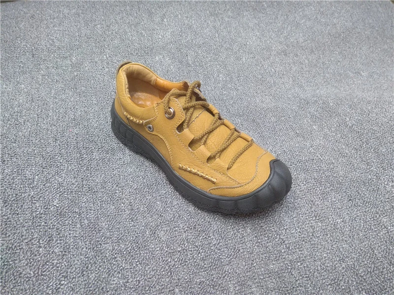 户外登山防滑休闲鞋牛皮百搭9867