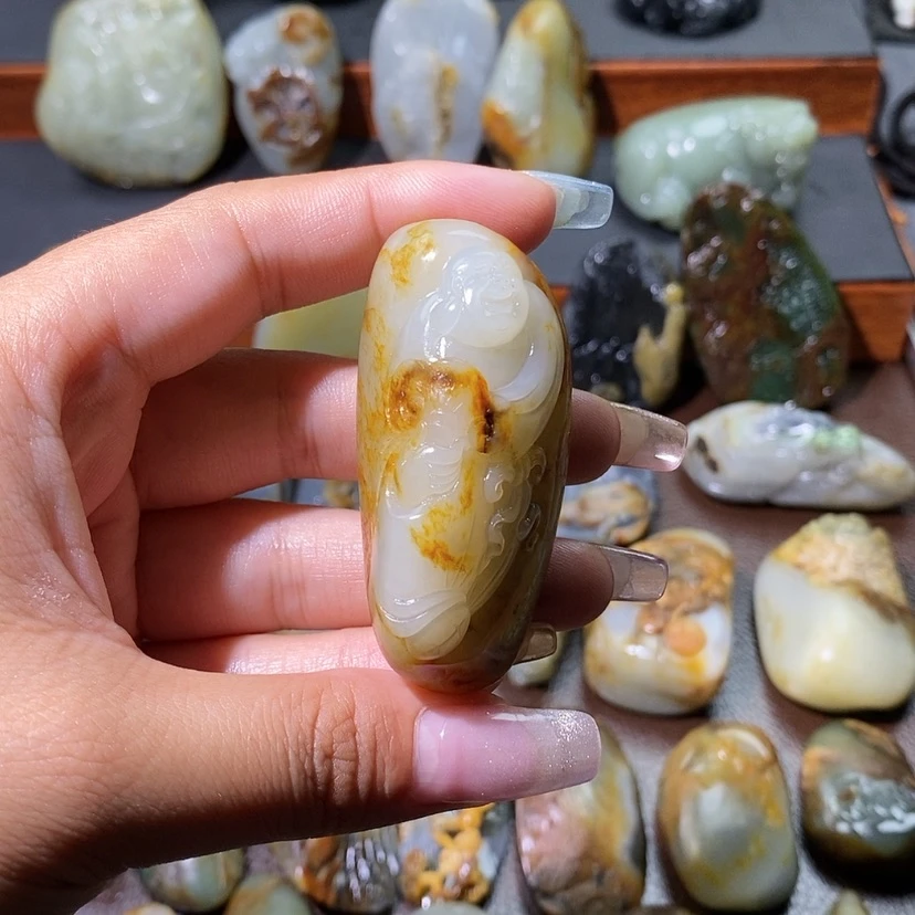 【闪购商品】和田玉未镶嵌颈饰夏**阳
