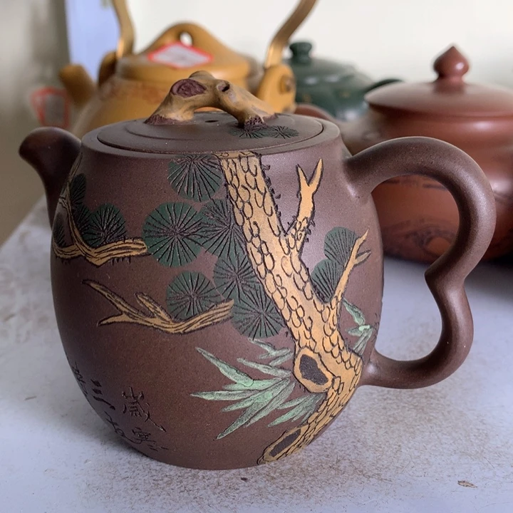 紫砂茶壶原矿手工20