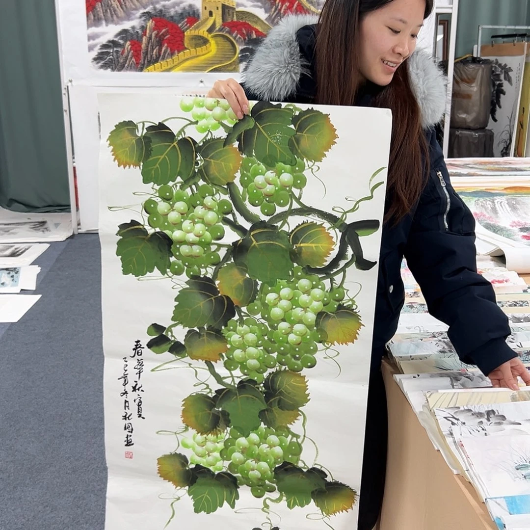 国画精品手绘作品