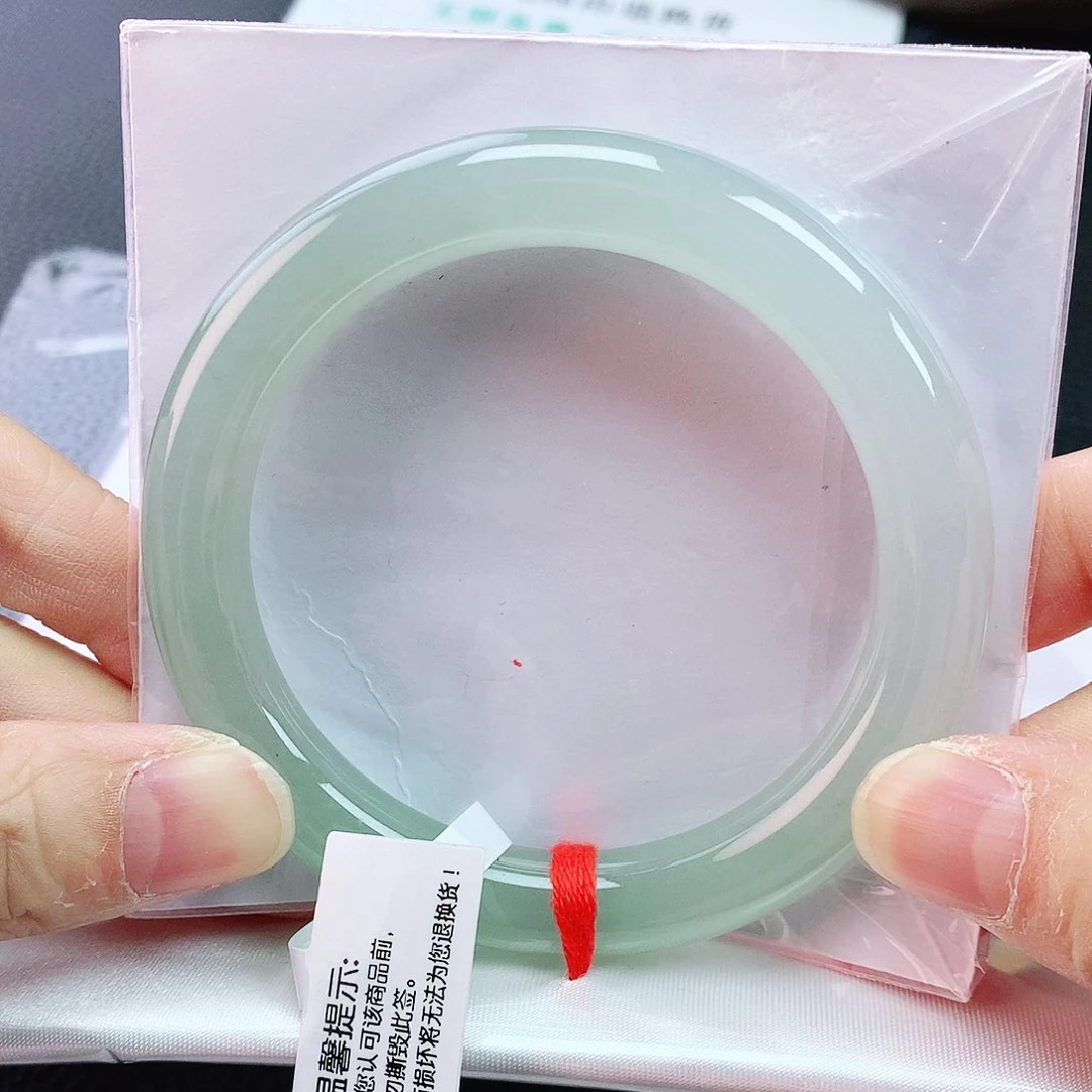 未镶嵌手镯翡翠55圆