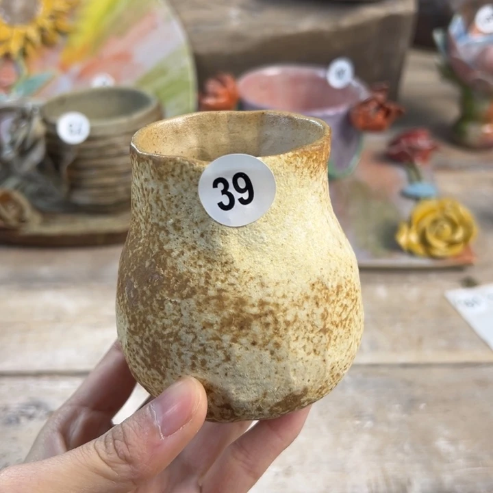 陶瓷懿树日式手捏餐具茶具