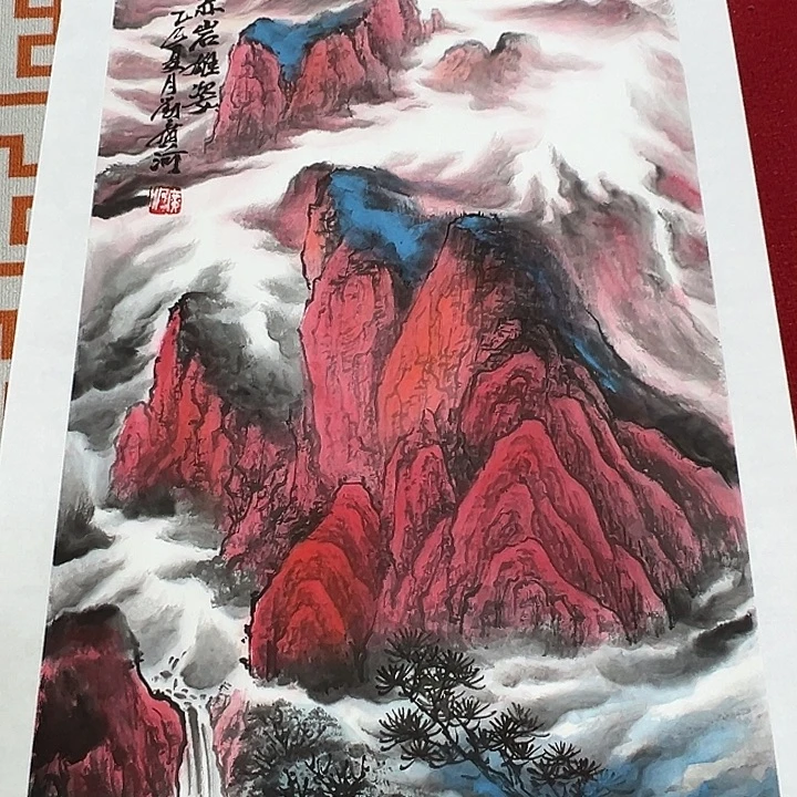 国画书画作品多次