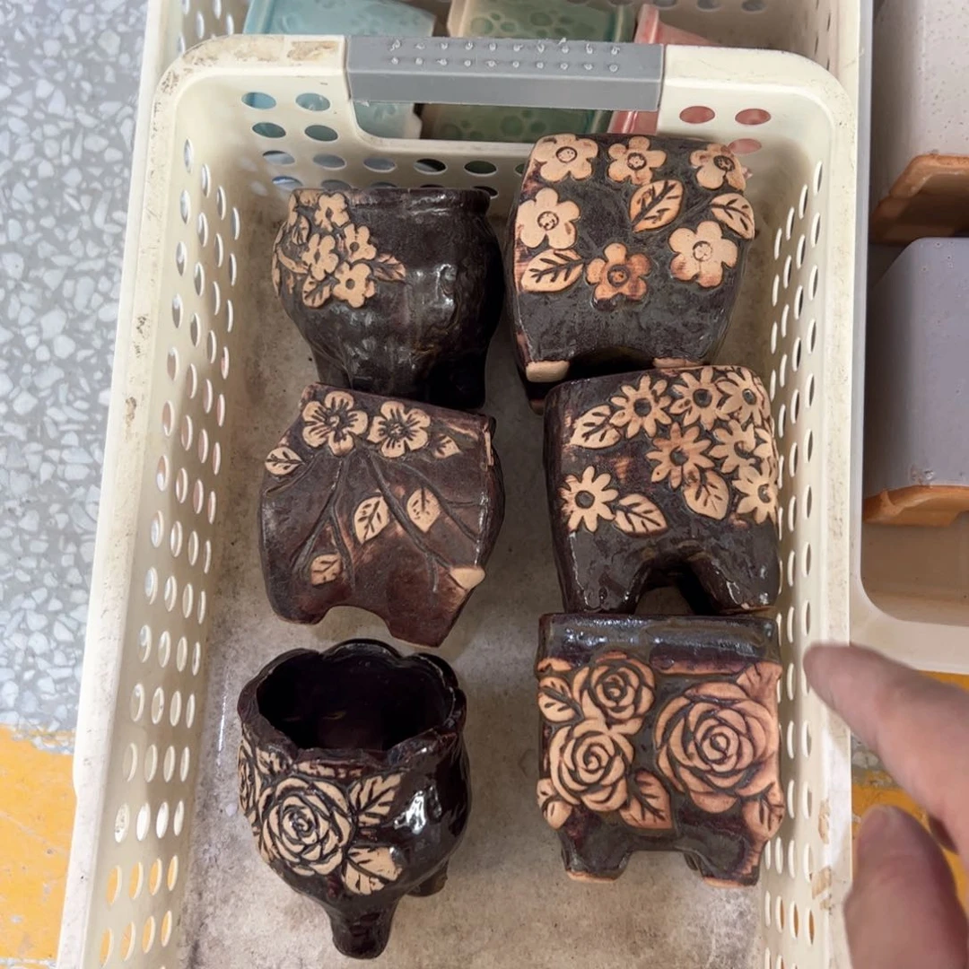 陶瓷多肉小花盆@@2