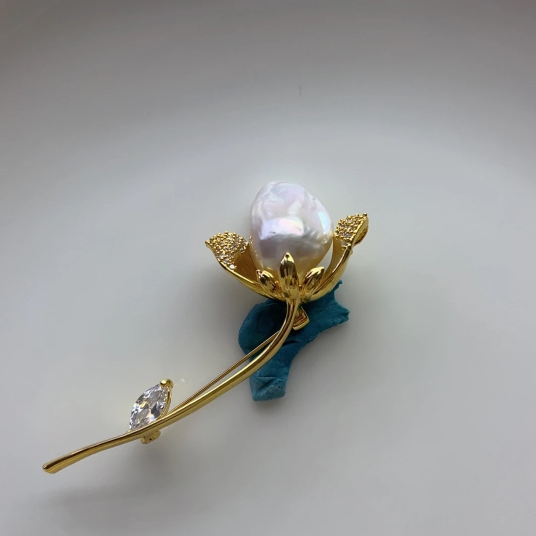 淡水珍珠胸饰未镶嵌