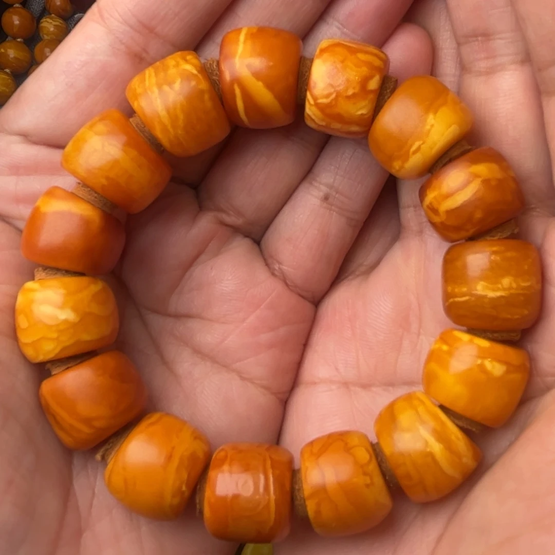 蜜蜡未镶嵌吊坠(不含链)