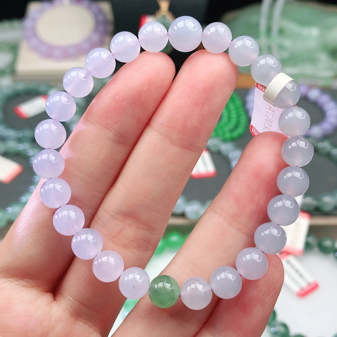 未镶嵌手链翡翠翡翠7mm