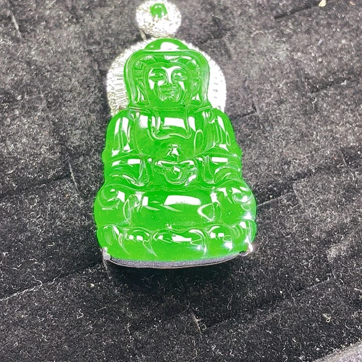 翡翠未镶嵌颈饰10