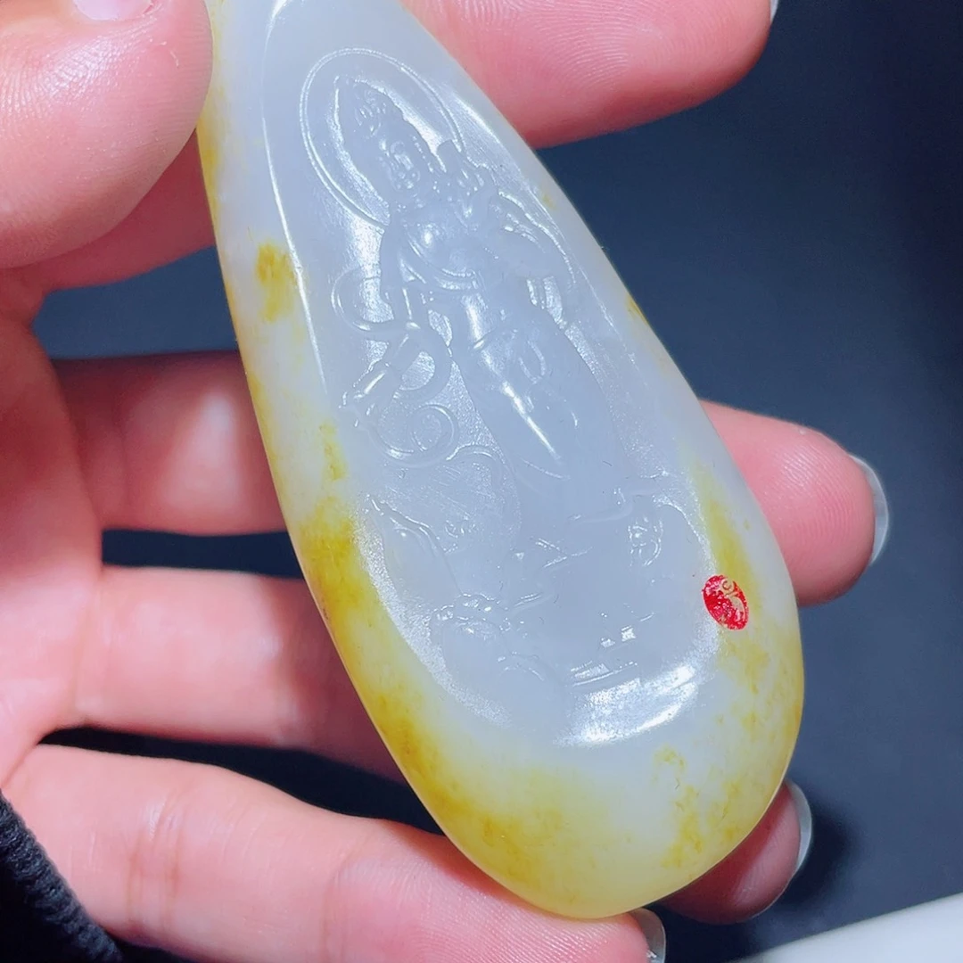 和田玉挂件未镶嵌D2