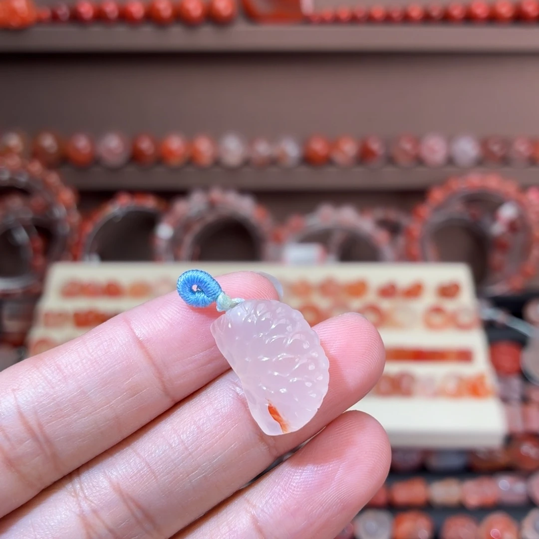 未镶嵌1南红玛瑙橘子瓣