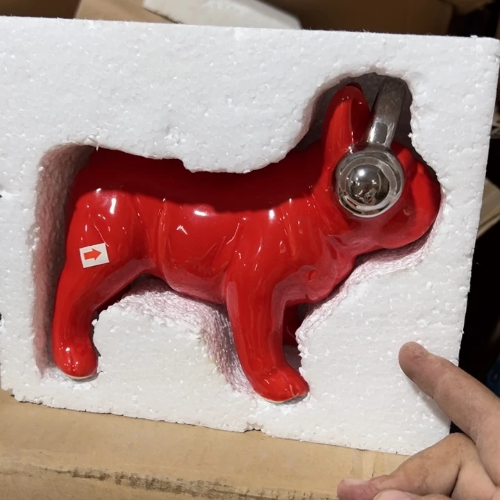 摆件陶瓷摆件花瓶外贸出口（微瑕）