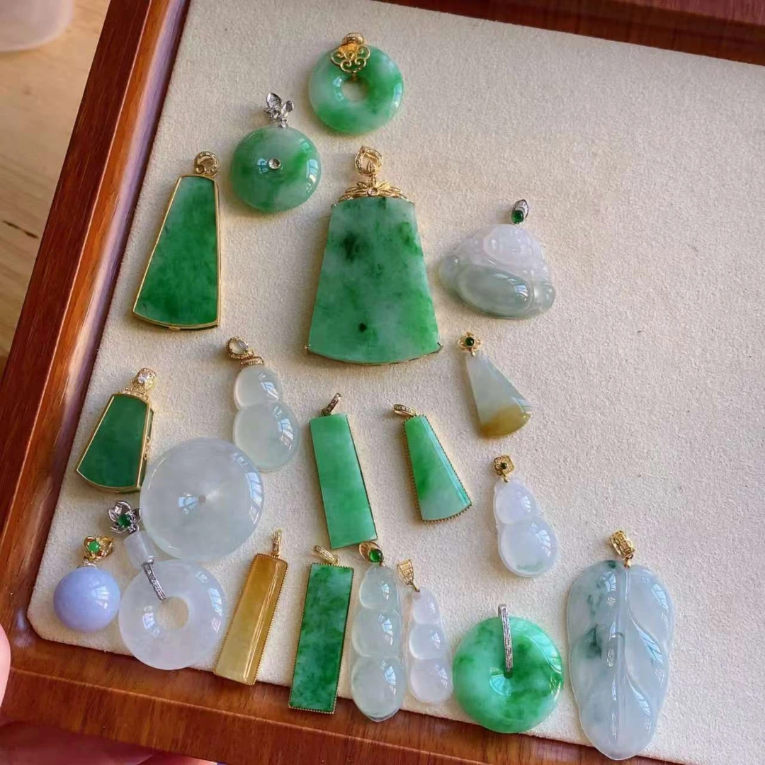 天然缅甸翡翠处理工厂清仓多样性发货发一件