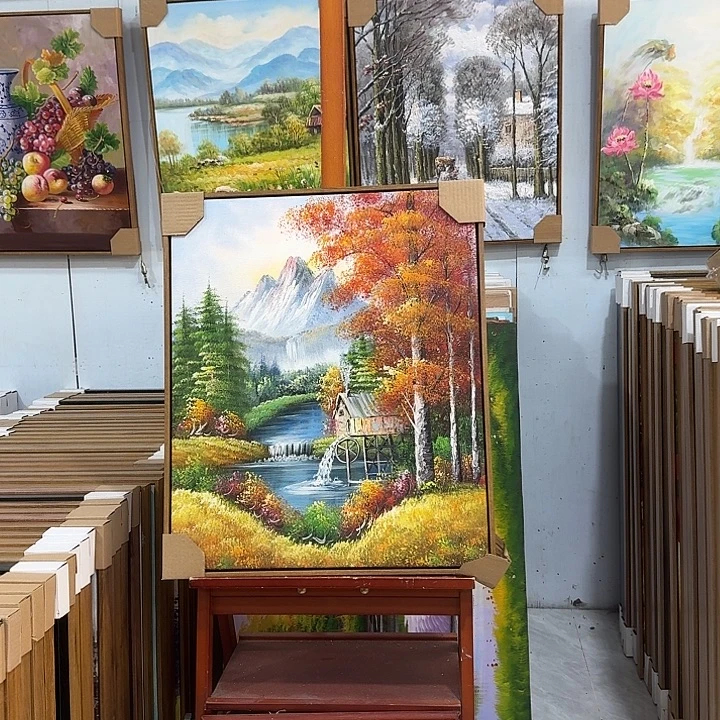 油画5060油画作品展作品展作品集展