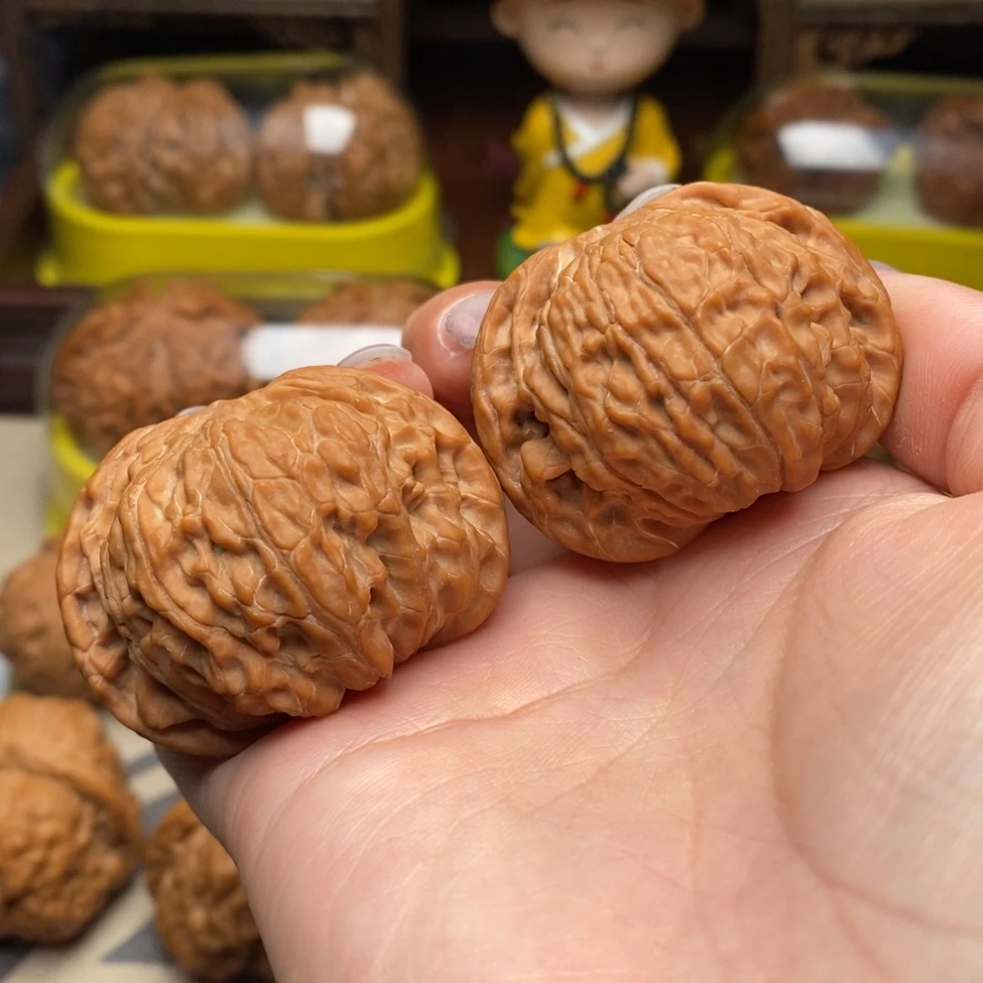 文玩核桃把件磨盘43 S12号