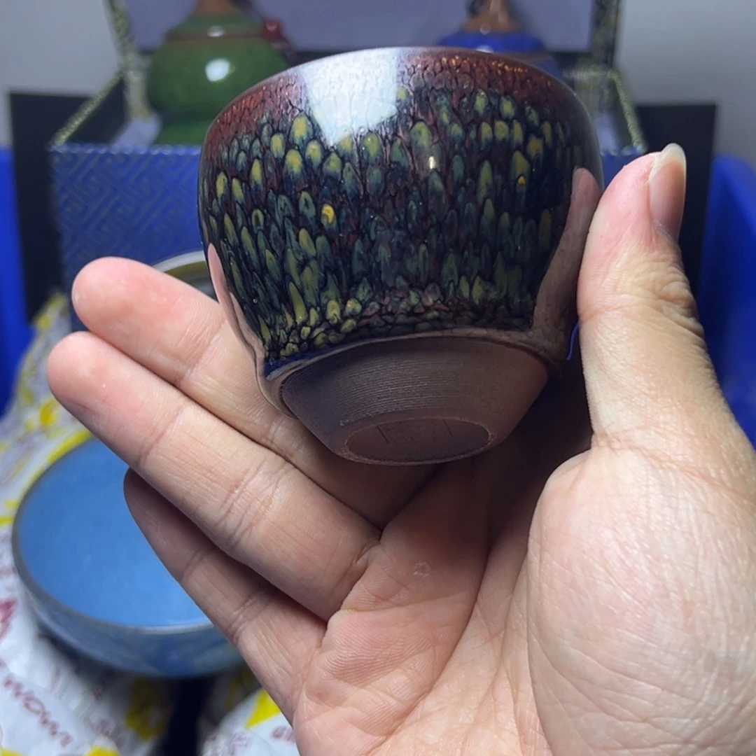 茶盏建阳建盏喝茶主人杯