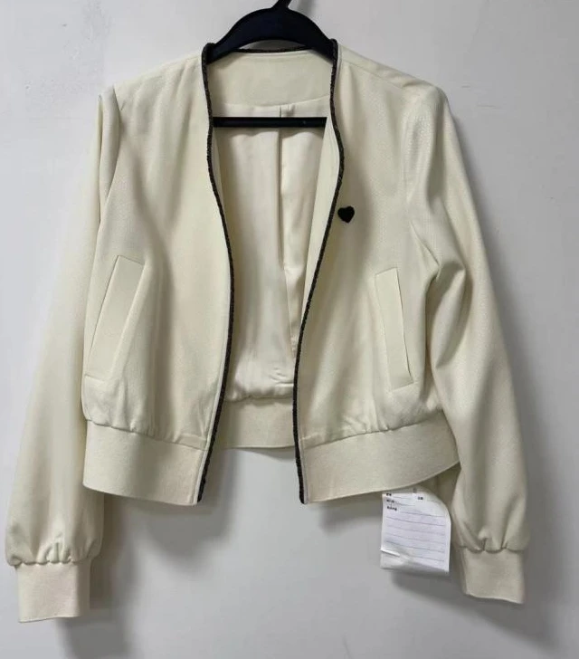 【南油玲姐】米杏色新款外套52498