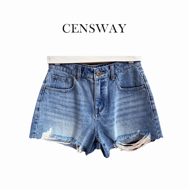 STAMEN YAN极简休闲时尚显瘦磨毛短裤