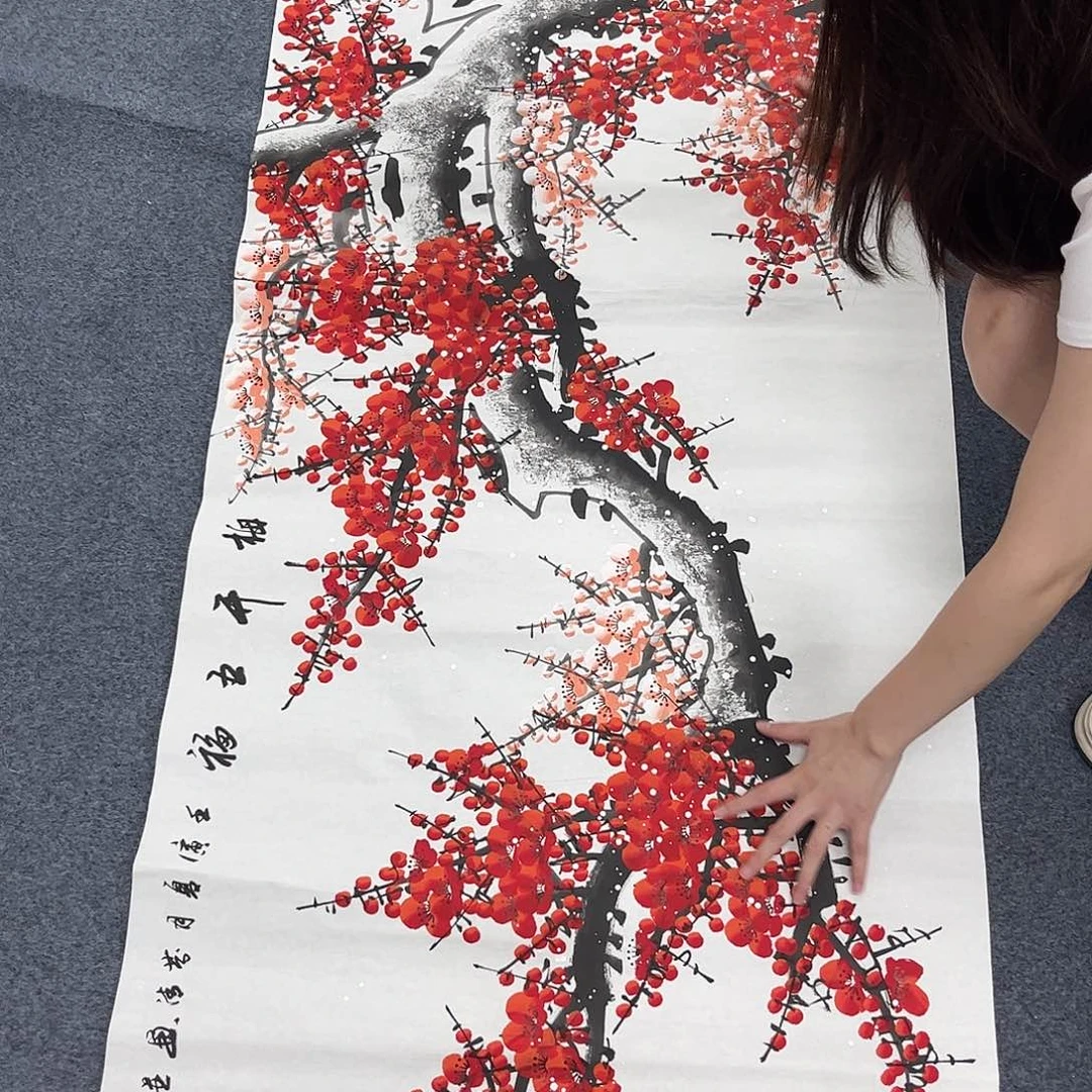 国画宣纸国画纯手绘作品