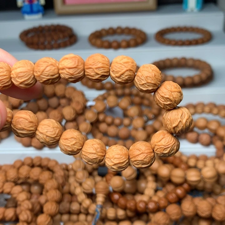 手串猴头核桃小毒液全品素串