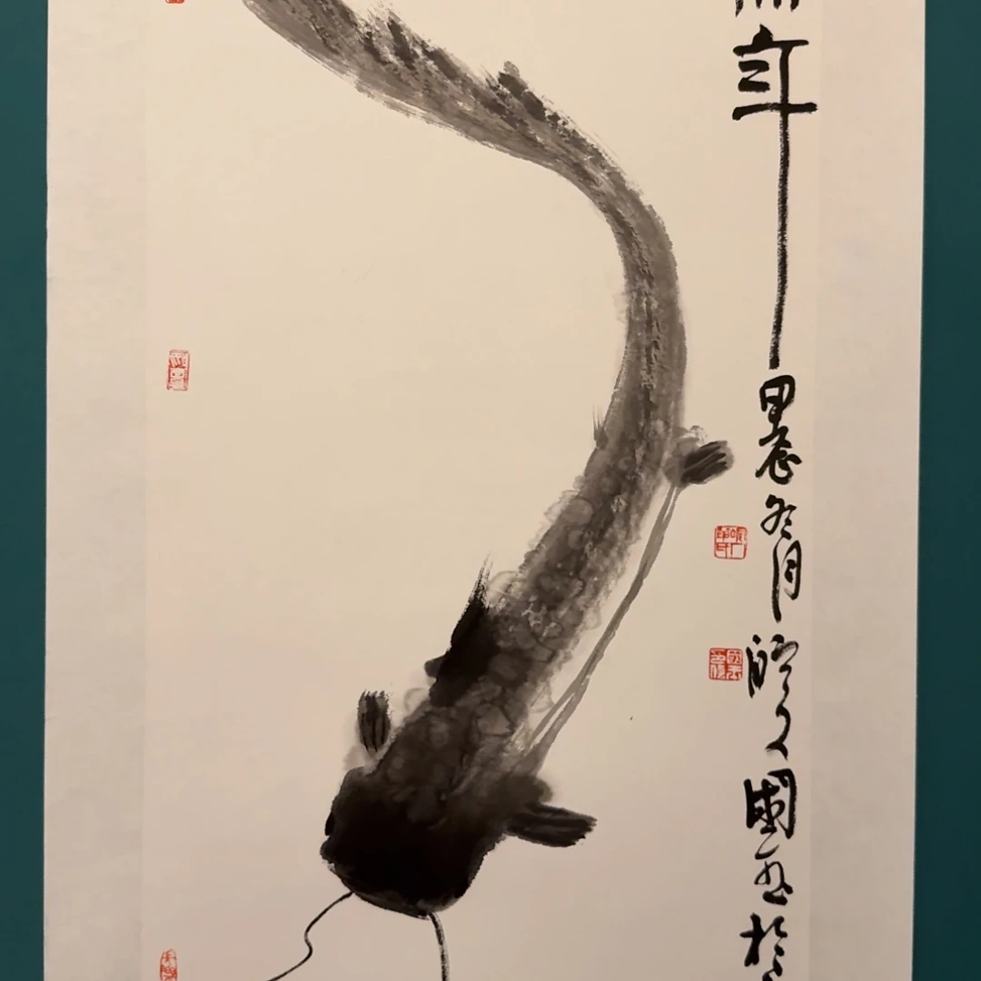 国画单老师作品画作画作