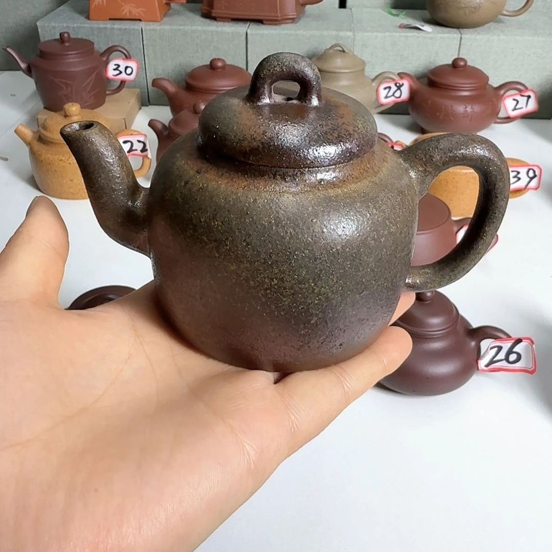 茶壶段泥单***涯半手工制作