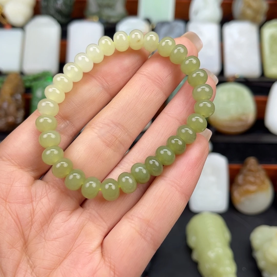 和田玉未镶嵌手串