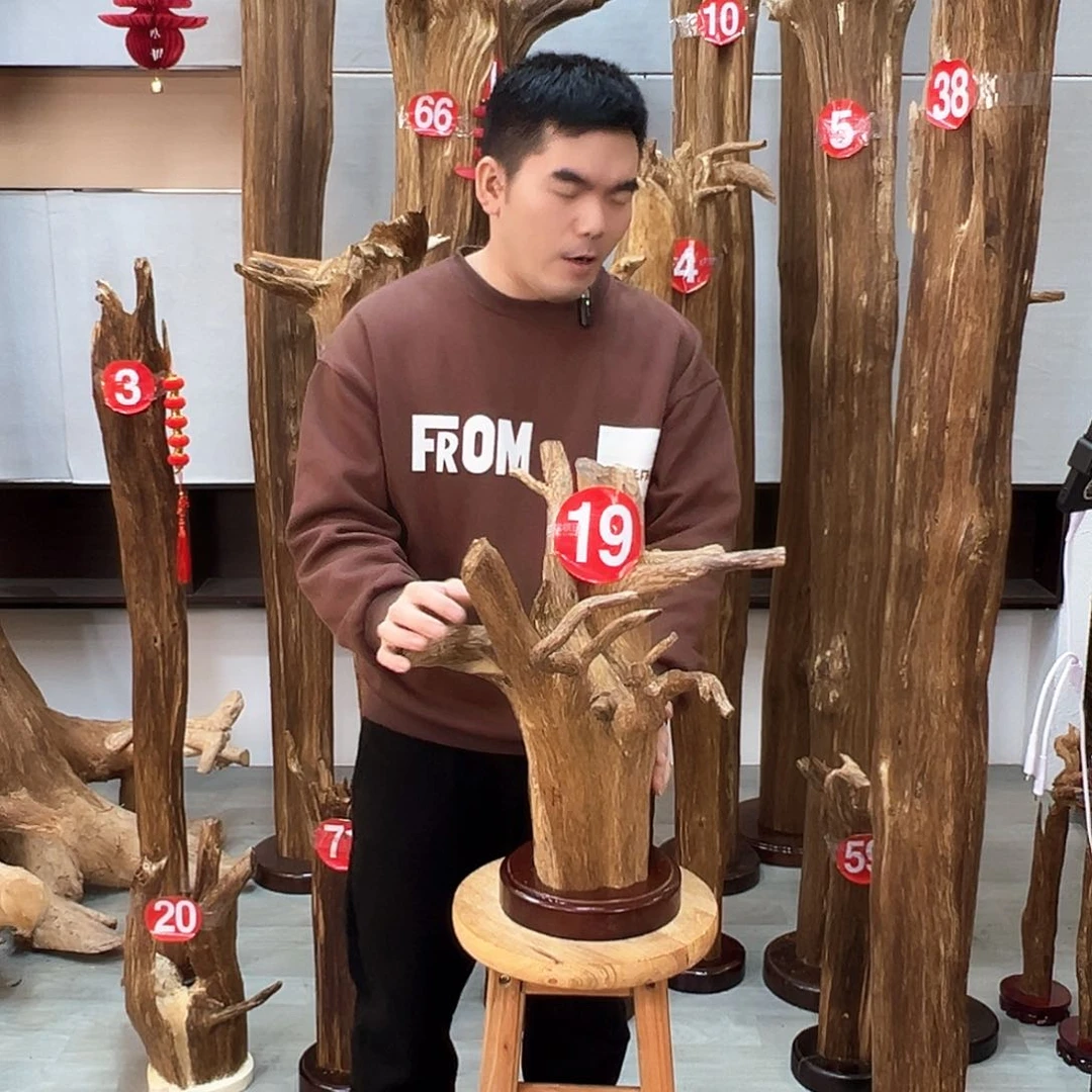 沉香摆件旺**长沉香摆件