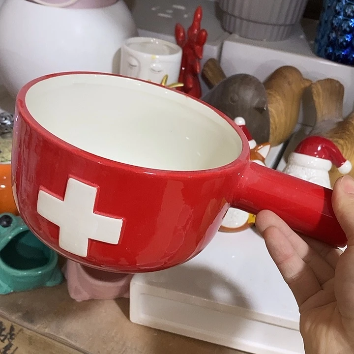 陶摆件陶盆有孔 瑕疵介意勿拍