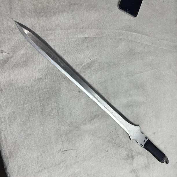 2629 龙泉昊天宝剑高猛钢实木包皮未开刃