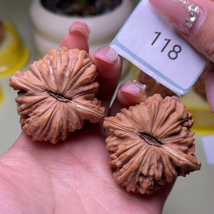 文玩核桃把件42尺全品楼118