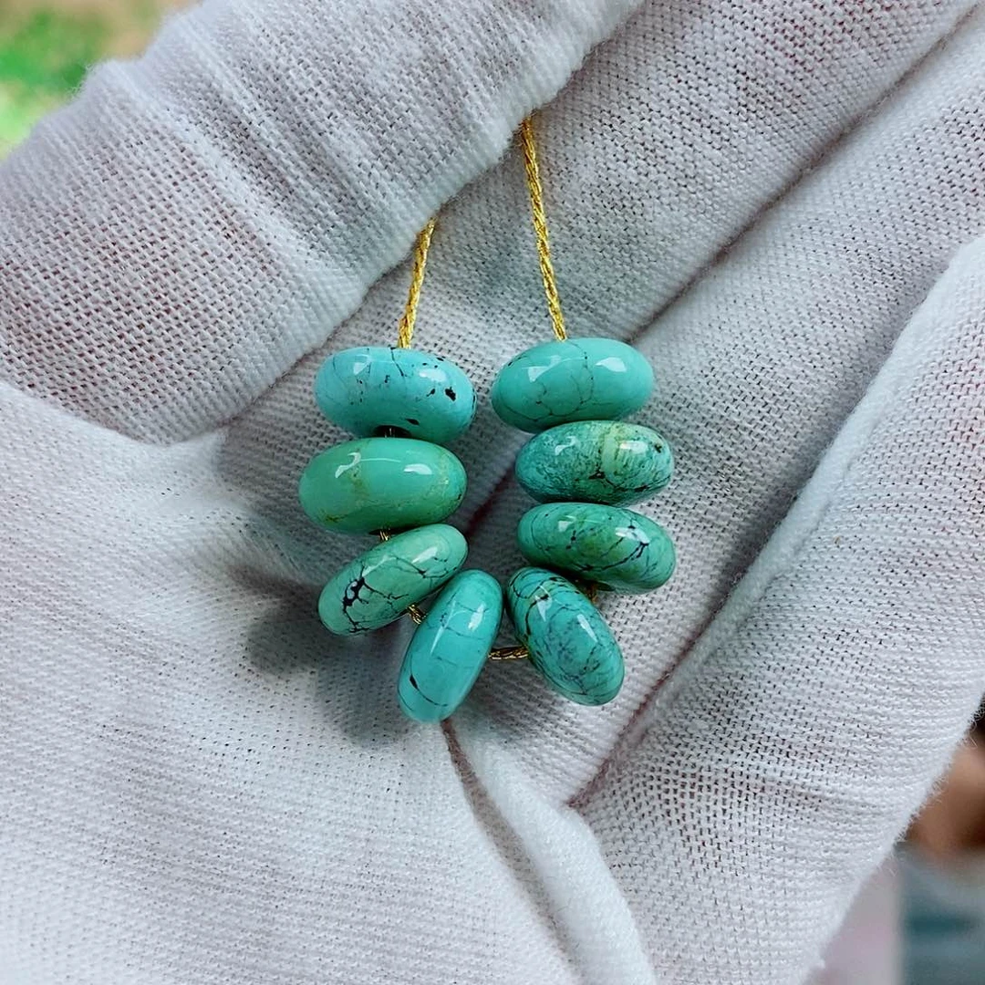 未镶嵌绿松石珠宝奇石