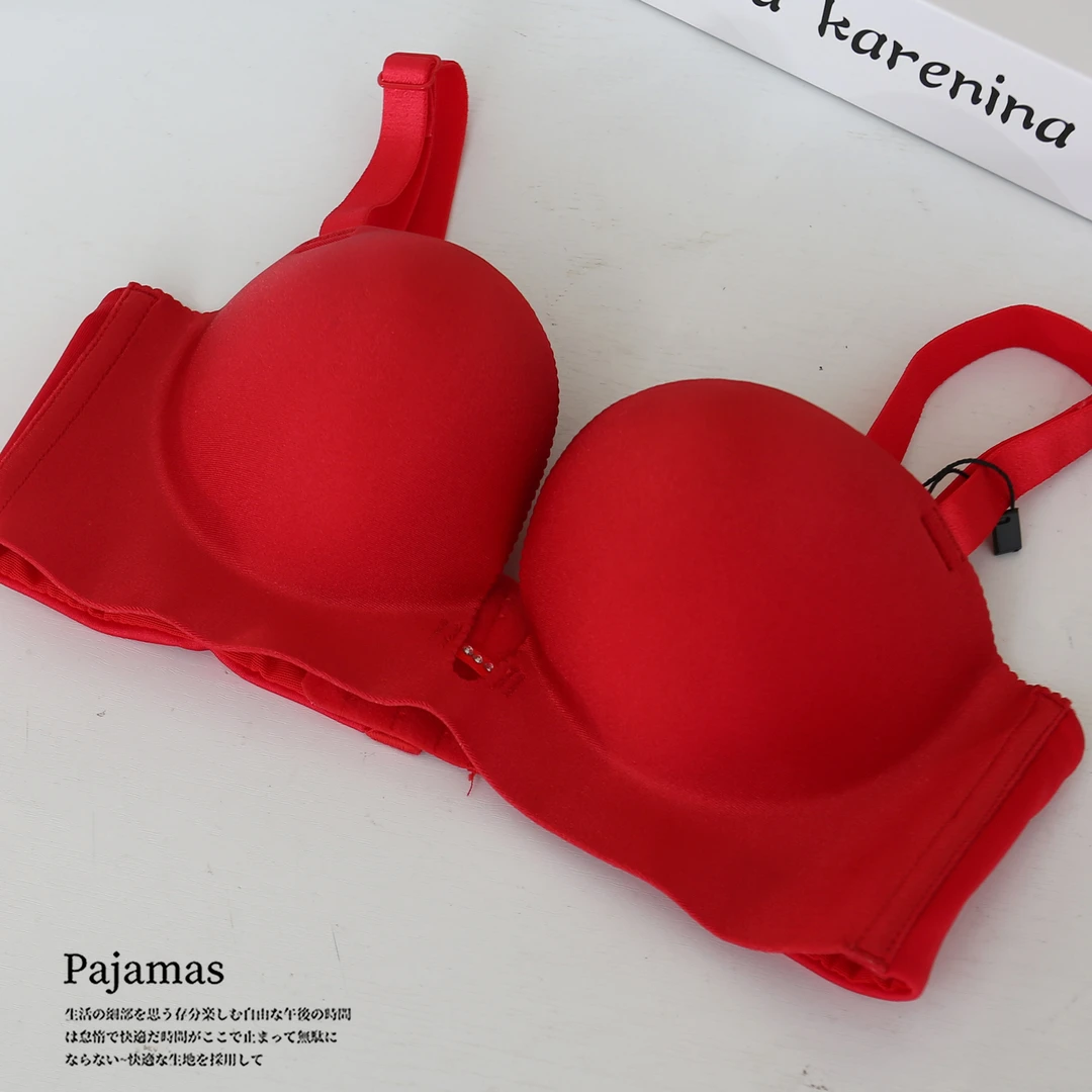 女士内衣 无痕有钢圈聚拢文胸 亲肤舒适KK631可调节肩带