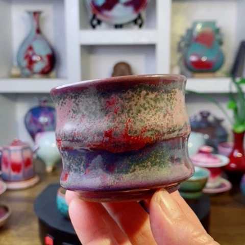 瓷片禹州神后钧瓷原产地~