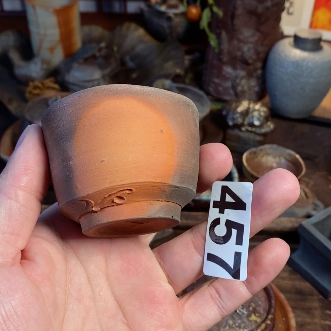 备前烧柴烧茶具红土