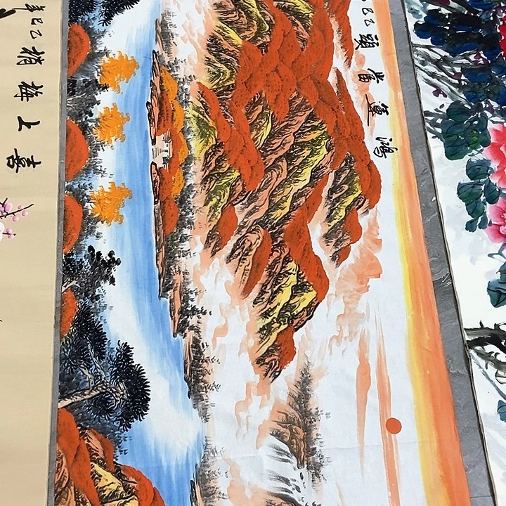 小周画廊的直播间