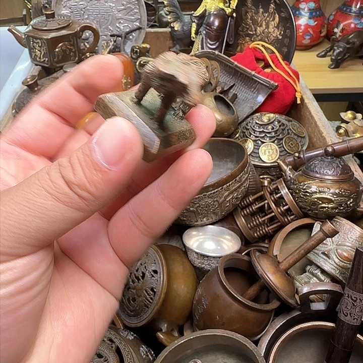 铜器办公室茶室摆件