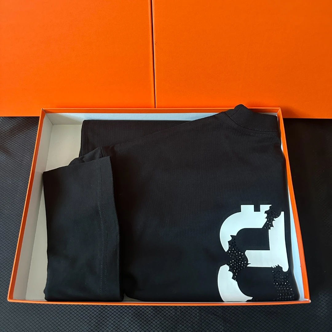 【9164】wang家重磅短袖纯棉短袖情侣款字母潮牌重磅纯棉针织落肩